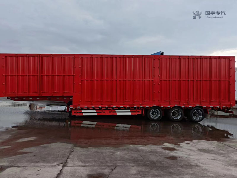 廂式半掛車，促進(jìn)物流業(yè)發(fā)展！
