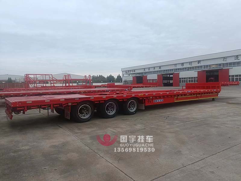 低平板半掛車:物流業的重要力量