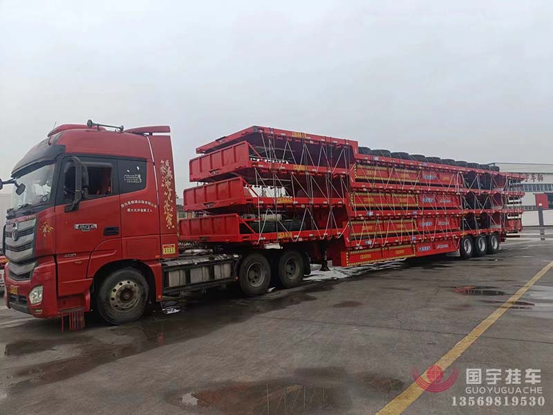 低平板半掛車:物流業的重要角色