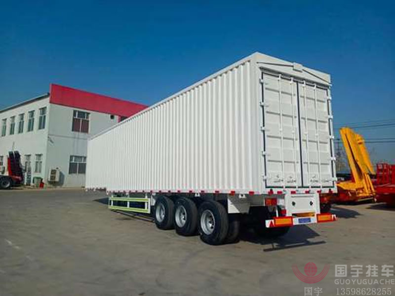 廂式半掛車(chē):物流行業(yè)的變革者